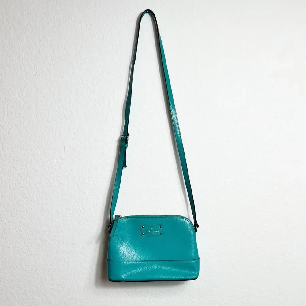 KATE SPADE BLUE GREEN WOMEN PURSE CROSSBODY
